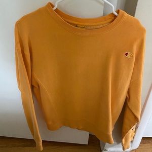 Orange champion crewneck